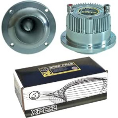 Bass Face 2 XPLT.2 Titanium Compression Tweeter 8,00 cm Diametrs 75 W RMS 150 W Max Auto durvju magnēts Neodīma 106 dB Pāris