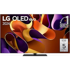 LG OLED55G49LS televizors 55 collu (139 cm) OLED evo Fernseher (α11 4K AI-Prozessor, Dolby Vision, 120 Hz) [Modelljahr 2024]