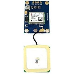 Paradisetronic.com GPS modulis ar NEO-6M un keramikas antenu arduino un lidojuma kontrolieri, UART, u-blox savietojams