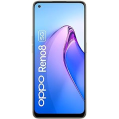 OPPO Reno8-256GB — mirdzoši melns