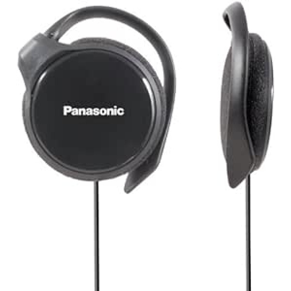 Panasonic RP-HS46E-K plāns austiņu klips CD, MP3 un iPod