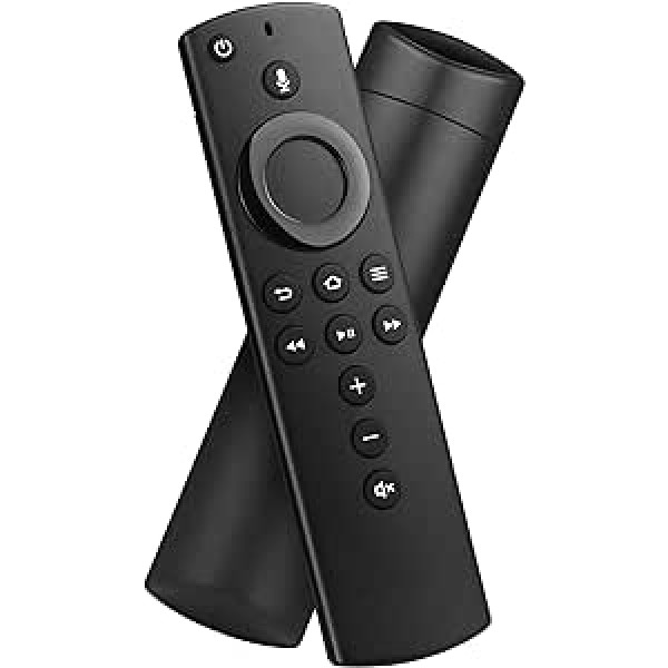 L5B83H Fire Stick 2. paaudzes tālvadības pults Fire Smart TV Stick (2. paaudzes un 3. paaudzes), Fire Smart TV Cube (1. paaudzes un 2. paaudzes), Fire Smart TV Stick 4K un Lite