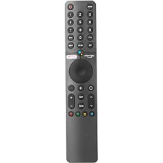 Voice Remote Control XMRM-19 Compatible with TV P1 Smart TV Series L32M6-6AEU L43M6-6AEU L50M6-6AEU L55M6-6ESG L55M6-6AEU L75M6-ESG Replacement Controller with Netflix PrimeVideo Buttons