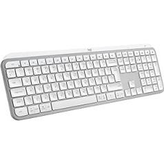 Logitech MX Keys S — gaiši pelēks, franču AZERTY izkārtojums