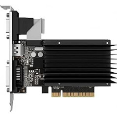 Palit NVIDIA GT730 GeForce Graphics Card (PCI-e, 2GB GDDR3 Memory, VGA, DVI, HDMI 1 GPU, 64bit) Palit PCI-E GT730 2048MB Passive 64bit DDR3 DVI/HDMI/VGA