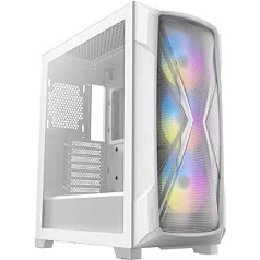 Antec DP505W ATX 2XUSB3.0 be maitinimo šaltinio, juodas RGB, DP505 baltas