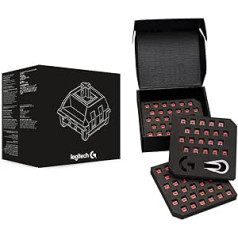 Logitech G Pro X mehāniskās spēļu tastatūras slēdžu komplekts (GX RED LINAR)