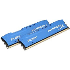 Kingston HyperX Fury HX316C10FRK2 Memory Module 1600 MHz CL10 DDR3-RAM Kit