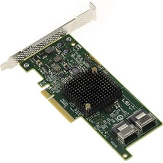 KALEA-INFORMATIQUE PCIe 3.0 SAS 6 GB kontroliera karte ar 8 iekšējiem portiem Modelis LSI 9217-8i ar Raid 0 1 1E 10