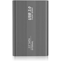 Ārējie Festplatte tragbare Festplatte extern USB 3.0 dublējumkopijas HDD Tragbare for TV, PC, Mac, MacBook, Chromebook, Wii u, klēpjdators, galddators, Windows