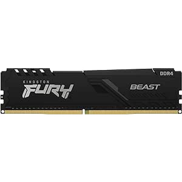 Kingston FURY Beast 16GB 2666MHz DDR4 CL16 stalinio kompiuterio atmintis, vienas modulis KF426C16BB/16