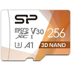 Silicon Power Superior Pro 256 GB MicroSDXC UHS-I 10. klase