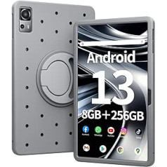 SGIN planšetdators 11.97 Zoll Android 13 planšetdators 8 GB RAM, 256 GB krātuve, 2000 * 1200 FHD IPS displejs, astoņkodolu procesors, dubultā kamera (5MP+13MP), WiFi, Bluetooth, GPS, c tips, 8000 mAh akumulators (White)