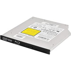 SilverStone SST-TOB04 Internes Blu-Ray Slim Tray Loading Laufwerk, priekšējais panelis ar austauschbar für 9,5mm un 12,7mm, unterstützt Puffer unter Ausführungsschutz, stromloses optisches Laufwerk und AACS