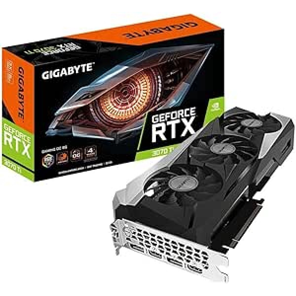 Gigabyte GeForce RTX 3070 Ti Gaming OC 8GB Graphics Card, GV-N307TGAMING OC-8GD, Black