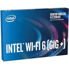 Intel AX200 Gig+ Wi-Fi 6 galddatoru komplekts, 999VGD