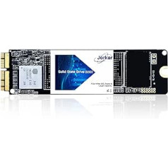 Jorkar 1TB SSD, skirtas MacBook atnaujinimui NVMe PCIe Gen3x4 M.2 2280, vidinis kietojo kūno diskas, skirtas MacBook Air A1466 A1465 (2013-2015,2017) / MacBook Pro A1398 A1502 (Retina 2013-2015)