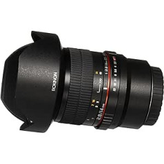 Rokinon FE14M-MFT 14 mm F2.8 Ultraweitwinkelobjektiv für Micro Four-Thirds Mount un Festobjektiv für Olympus/Panasonic Micro 4/3 Kameras, Schwarz