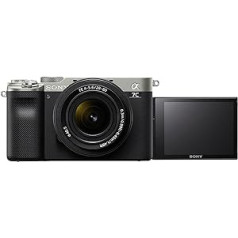 Sony Alpha 7 C | Pilna formāta digitālā bezspoguļa kamera (24,2 MP, viegla un kompakta)