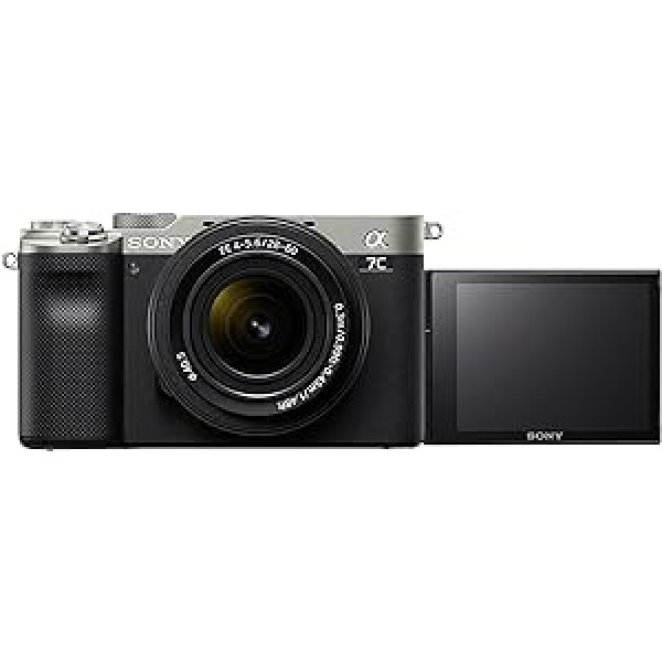 Sony Alpha 7 C | Pilna formāta digitālā bezspoguļa kamera (24,2 MP, viegla un kompakta)