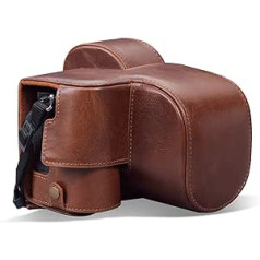 MegaGear Ever Ready MG1943 Genuine Leather Camera Case for Nikon Z5 Brown