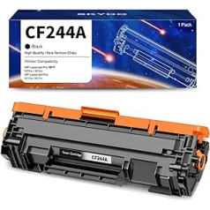 Skydo 44A CF244A toneris melns Savietojams ar HP 44A CF244A, kas paredzēts HP Laserjet Pro M15w Toneris HP MFP M28w tonerim M28a M15a (1 melns)