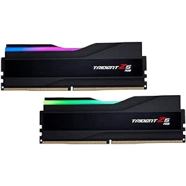 DDR5 32GB 2 x 16GB 7600MHz G SKILL Trident Z5 modulis. G.Skill