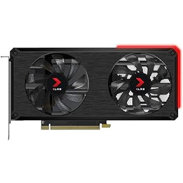 PNY GeForce RTX™ 3060 Ti 8 GB XLR8 spēļu Revel Epic-X RGB™ divu ventilatoru grafikas karte LHR