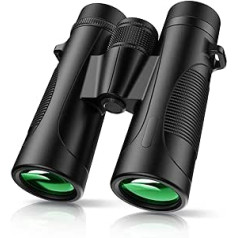 APEXEL Binoculars 10 x 42 Professional IPX7 Waterproof Binoculars for Adults and Children, BAK4 Prism/FMC Lens Binoculars with Night Vision, Binoculars for Bird Watching, Hiking, Hunting