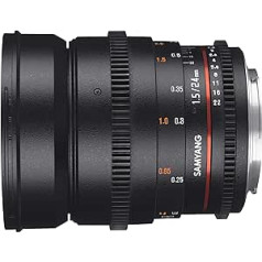 Samyang 13024T1.5C T1.5 VDSLR ED UMC II objektīvs