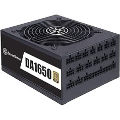 Silverstone DA1650 Gold SST-DA1650-G Fully Modular 80 Plus Gold ATX Power Supply with 1650W