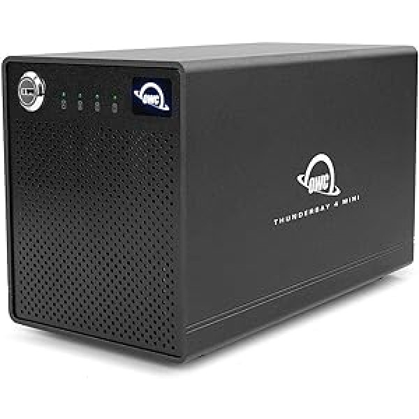 OWC ThunderBay 4 Mini 2.5 4 x 2TB SSD cietā diska korpuss ar Thunderbolt 2 interfeisu