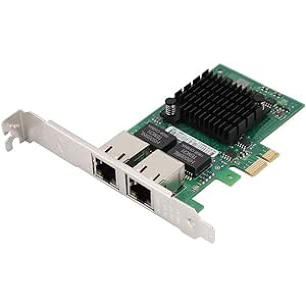 Gigabit Ethernet i350-T2 PCI-E Dviejų prievadų suartinto tinklo plokštė, skirta Intel i350-AM2 Chip Express X4, X8, X16