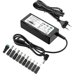 24 V 2500 mA Power Supply 60 W Power Supply for LED Strips, LCD Monitor, 3D Printer, Compatible with 24 Volt 0-2500 mA Devices