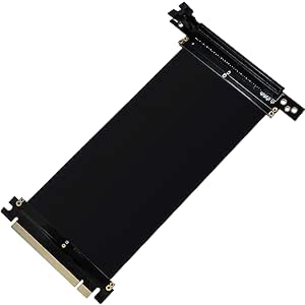 Easydiy jauns PCI Express 16 karšu kabeļa porta centrmezgla adapteris elastīgs garantija liela ātruma stāvvada karte 20 cm