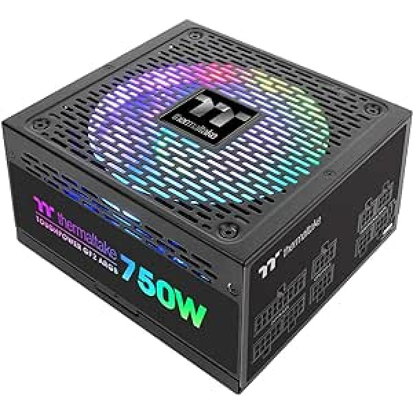 Thermaltake Toughpower GF2 ARGB 750W TT Premium Edition datora barošanas avots PS-TPD-0750F3FAGE-2 melns