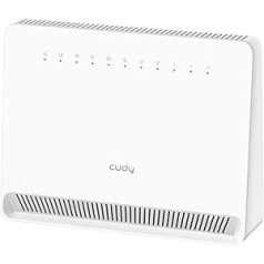 Cudy 4G LTE Advanced Cat 12 AX3000 Wi-Fi 6 WLAN maršrutētājs ar SIM slotu 1,2 Gbit/s 4G ātrums, 3,0 Gbit/s WLAN ātrums, 4 x 4 MIMO, OpenVPN, WireGuard, IPsec, WAN kļūmjpārlēce, LT15E