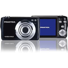 Praktica Luxmedia BX-D18 digitālā kamera 1080P Full HD Compact 18MP 8X optiskās tālummaiņas zibspuldze video emuāru veidošanai, studentiem, bērniem, iesācējiem