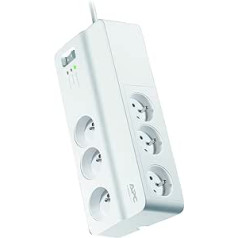 APC PM6-FR Surge Protector White 6 AC Outlet(s) 230 V 2 m