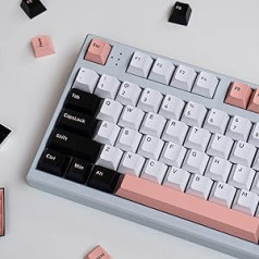 Olivia Keycaps Set 168 Keys PBT Doubleshot Keycaps Cherry Profile Pielāgoti tastatūras taustiņi Cherry MX mehāniskajām tastatūrām