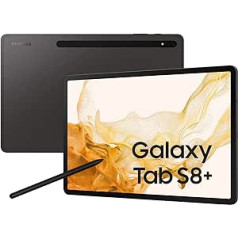 Samsung Galaxy Tab S8+ 12.4 Inch 5G RAM 8GB 256GB Tablet Android 12 Graphite [Italian Version] 2022