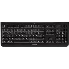 Cherry DW3000 tastatūra un USB peles komplekts, melns