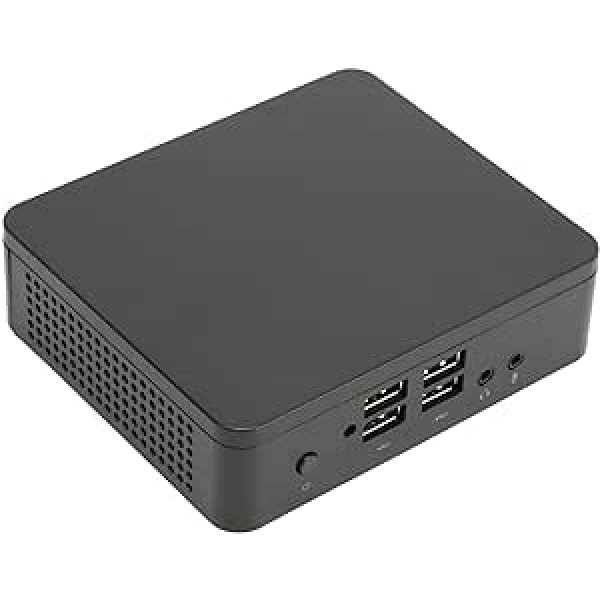 VBESTLIFE bez ventilatora dators 4 GB RAM DDR3L 64 GB SSD dators Win 10, HDMI un VGA izvadei, ar 5 USB2.0, 1 USB3.0 un austiņu ligzdu