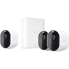 Arlo Pro3 Smart Home Wireless 2K HDR novērošanas kamera/drošības signalizācija, VMS4340P-100EUS