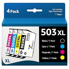 7Magic 503XL printeru kasetnes 503 XL tintes kasetņu nomaiņa 503 XL Ink Multipack Expression Home XP-5200 XP-5205, Workforce WF-2960 WF-2965 WF-2960DWF WF-2965DWF (2465DWF)