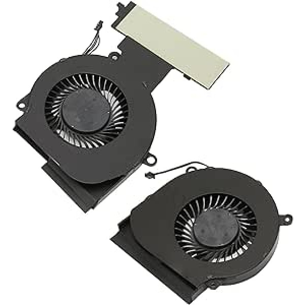 CPU dzesēšanas ventilators HP, OMEN 15 DC, 4 kontaktu klusais nomaiņas klēpjdatora CPU GPU dzesēšanas ventilators OMEN 15 DC L30204 001 L29354 001, samazina temperatūru nepārtrauktas darbības laikā (CPU un GPU ventilators)