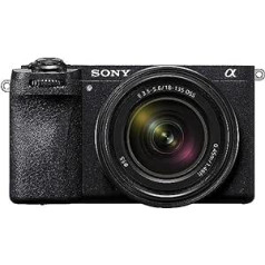 Sony Alpha 7C II bezspoguļu pilna kadra kamera (kompakta, 33 MP, reāllaika automātiskais fokuss, 10 BPS, 4K video, noliecams LCD skārienekrāns) Melns + GPX2