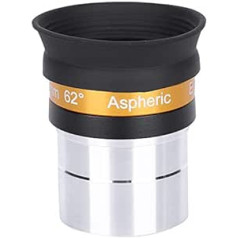 Yctze Telescope Eyepiece, Full Coating Aspherical Surface Eyepiece High Resolution Wide Angle 62 Degree Lens 10mm Full Coating for 1.25