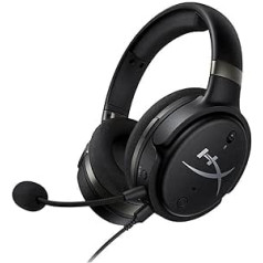 HyperX Cloud Orbit S spēļu austiņas ar Waves Nx 3D audio un Waves Nx Head kustības noteikšanas tehnoloģiju, melns