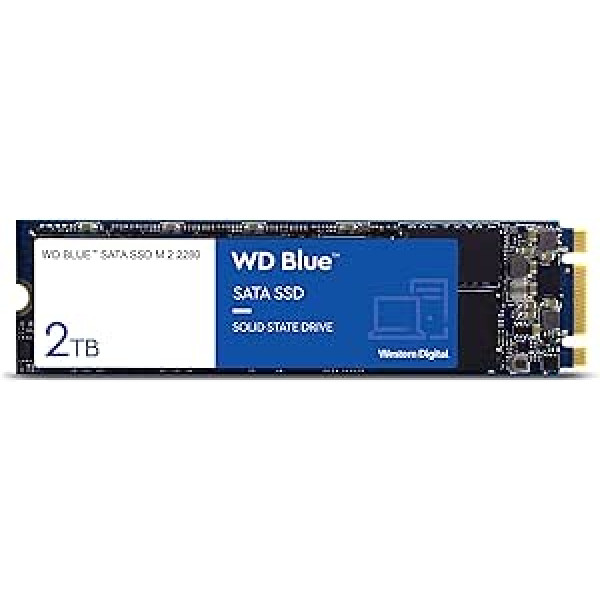 Western Digital WD Blue 3D NAND Internal SSD Hard Drive, Blue